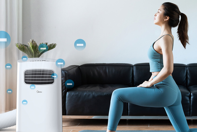 Midea PF Series Portable Air Conditioner 1.0HP